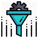 Funnel Gear Business And Finance Icon