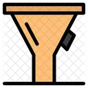 Funnel Sort Sorting Icon