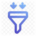 Funnel Filter Sales Funnel Icon