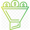 Funnel Marketing Revenue Icon