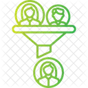 Funnel Sales Conversion Icon
