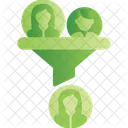 Funnel Sales Conversion Icon