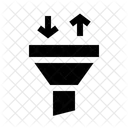 Funnel Refine Filtering Icon