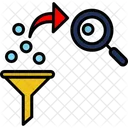 Funnel Search Filter Icon