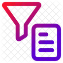 Funnel Filter Web Filter Icon