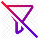Funnel Slash Refine Icon