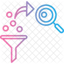 Funnel Search Filter Icon