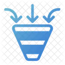 Funnel Conversion Revenue Icon