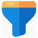 Funnel Filtration Extraction Icon