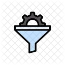 Funnel Sorting  Icon