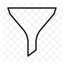 Funnel Tube Pipe Icon
