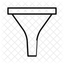 Funnel Tube Pipe Icon