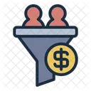Funneling Funnel Sales Icon