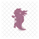 Funny Cute Axolotl Icon