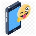 Emoji Message Mobile Message Funny Chat Icon
