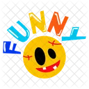 Funny Funny Emoji Funny Emoticon Icon