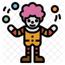 Clown Circus Funny Icon