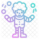 Clown Circus Funny Icon