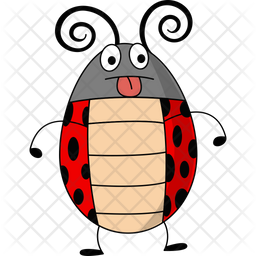 Download Free Funny Ladybug Icon Of Sticker Style Available In Svg Png Eps Ai Icon Fonts