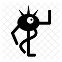 Funny Monster  Icon