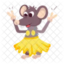 Rat Cartoon Cartoon Sticker Rat Character Icon