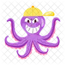 Funny Octopus  Icon