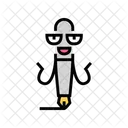 Funny Pen Character Icon