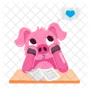 Funny Pig  Icon