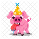 Funny Pig  Icon