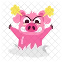 Funny Pig  Icon