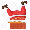 Santa Claus Funny Xmas Icon