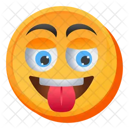 Funny Smiley Emoji Icon