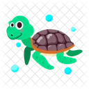 Turtle Cartoon Turtle Stickers Tortoise Cartoon Icon