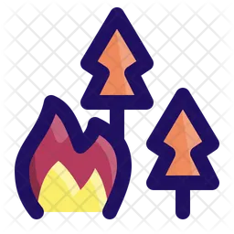 Incendio nella foresta  Icon