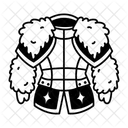 Fur Armour Breastplate Protection Icon