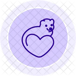 Furão ama animal  Icon