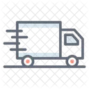 Camion Per Le Consegne Furgone Per Le Consegne Logistica Icon