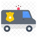 Camioneta de policia  Icono