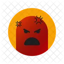 Furios Face Emoji Emoticon Icon