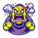 Furious Angry Reaction Icon