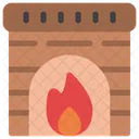 Furnace Appliance Warming Icon
