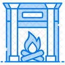 Furnace Fireplace Home Hearth Icon