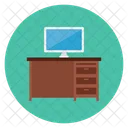 Furniture Office Desk Icon