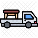 Furniture Delivery Shipping Truck Icon