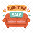 Furniture Sale Couch Sofa Icon