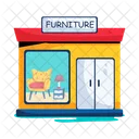 Furniture Store Furniture Shop Furniture Showroom Icon