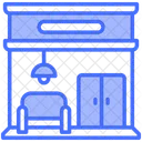 가구 매장 상점 상점 아이콘