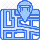 Furniture Store Location Table Desk Icon