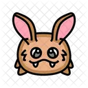 毛皮、耳、かわいい アイコン