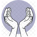 Fürsorgliche Hand  Symbol